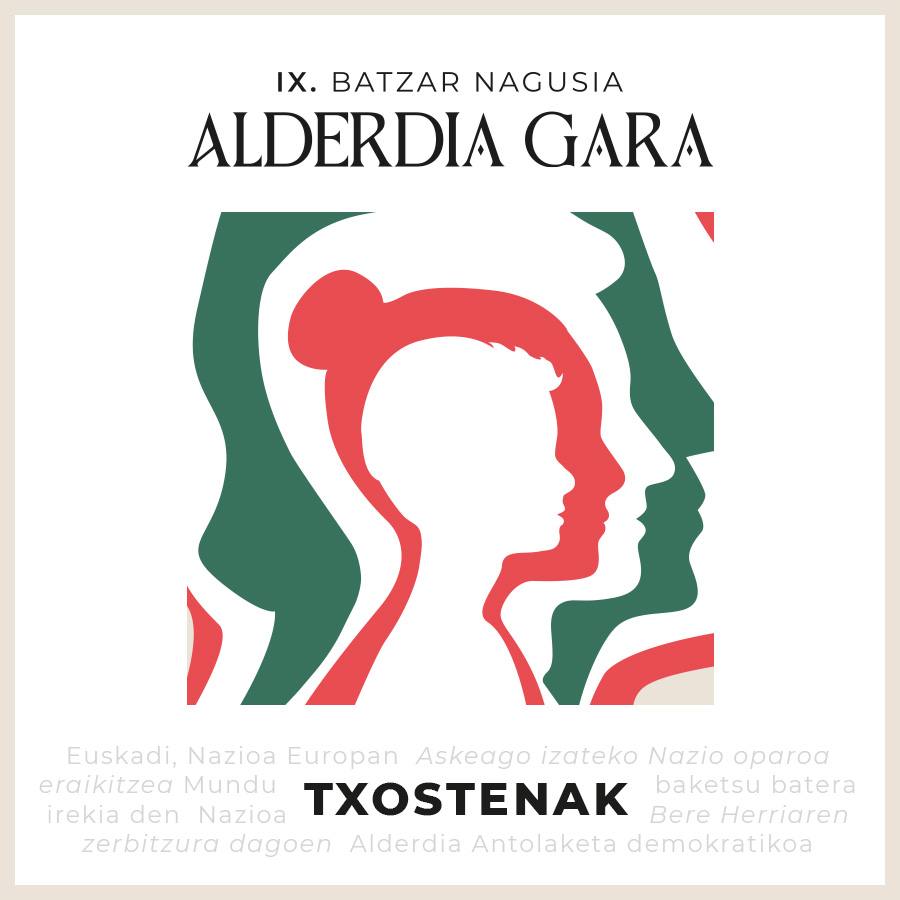 IX. Batzar Nagusia. ALDERDIA GARA! Txostenak!