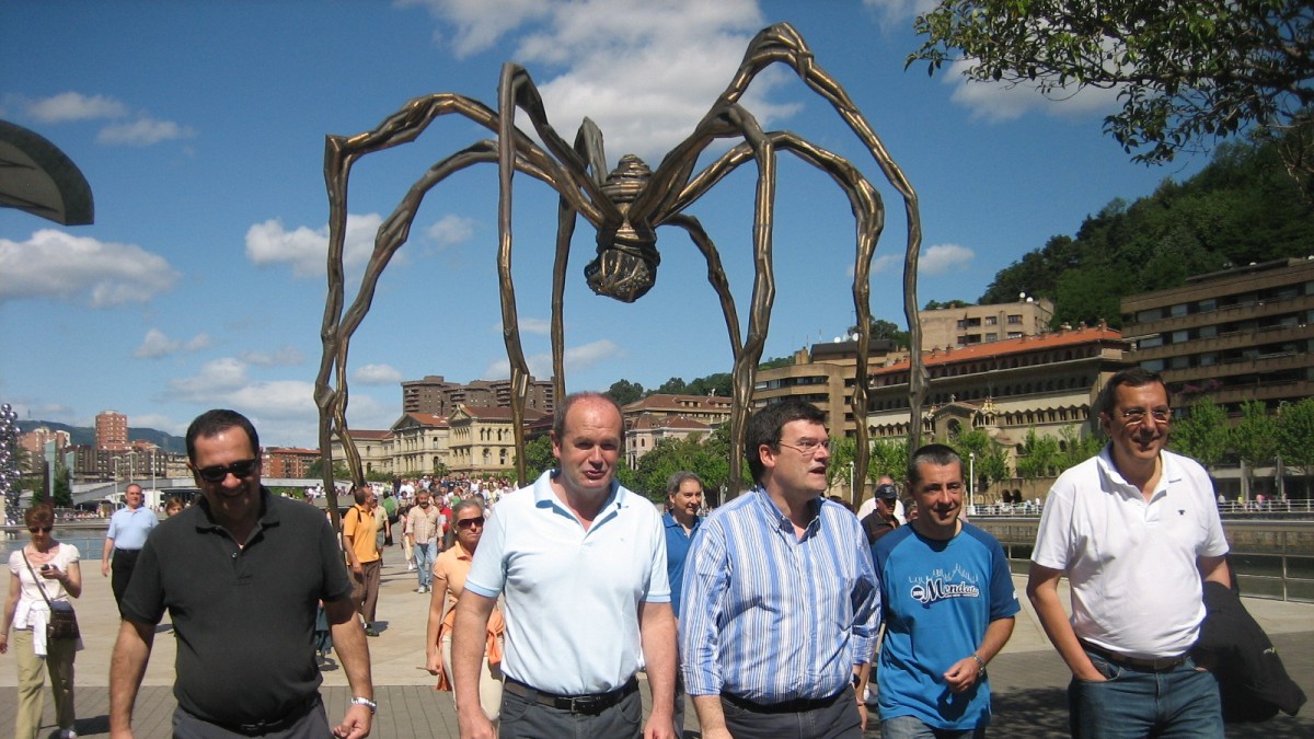 José Luis Bilbao e Iñaki Azkuna. Nagusiak