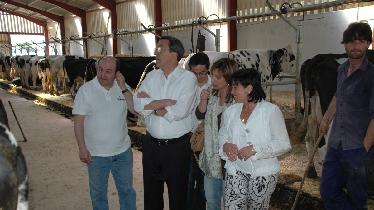 Jose Luis Bilbao y Borja Liaño en Muskiz