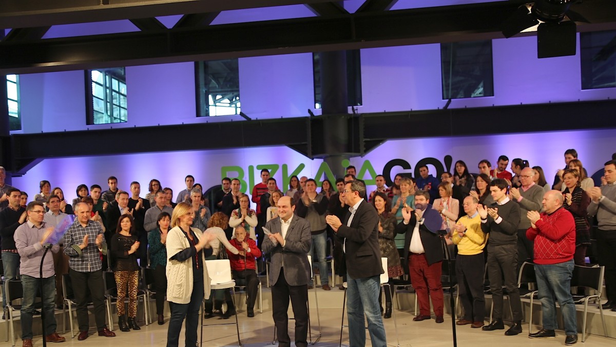 BizkaiaGo! - Alhondiga Bilbao Itxaso Atutxa, Jose Luis Bilbao, Juan Mª Aburto, Andoni Ortuzar