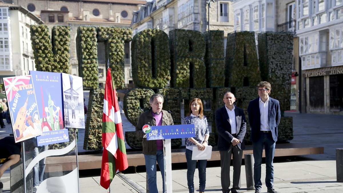 Presentación Aberri Eguna 2014 Vitoria-Gasteiz
