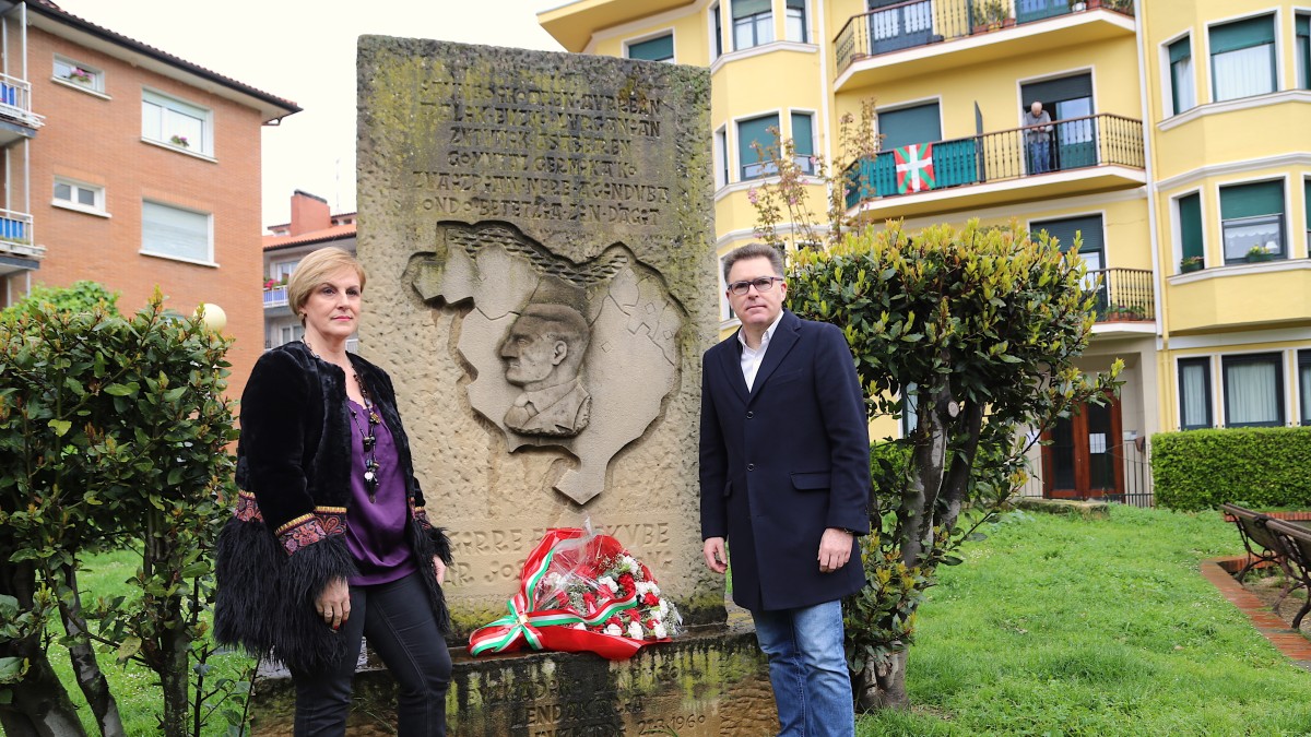 Homenaje al Lehendakari Agirre