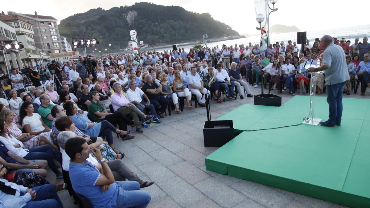 Inicio del curso político en Zarautz