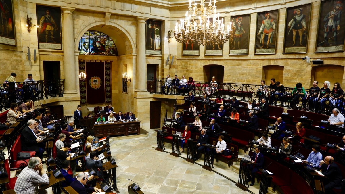 Pleno política general del Territorio histórico de Bizkaia 2018