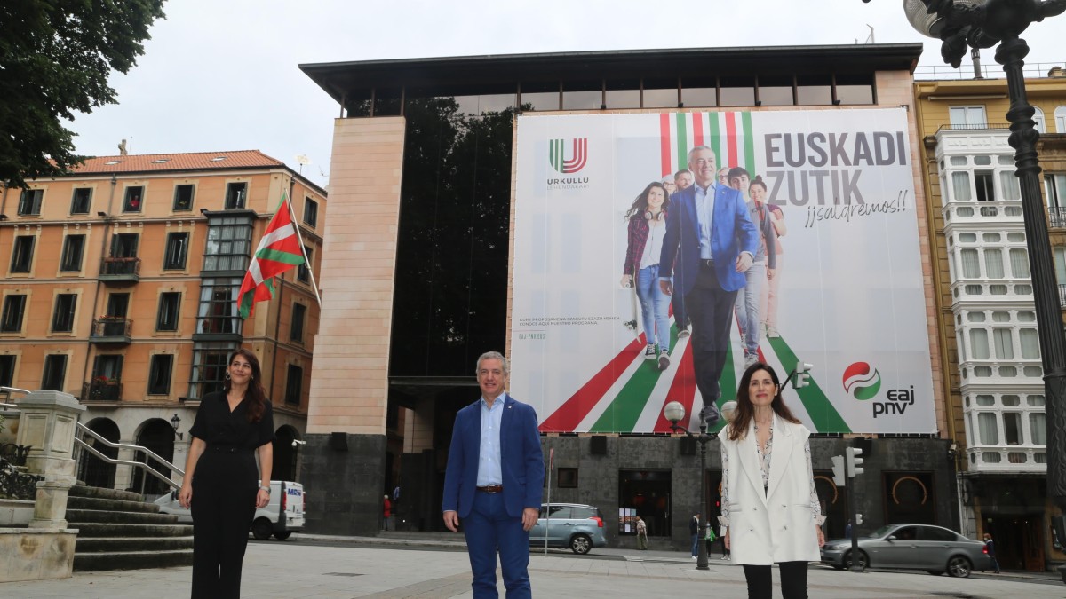 Iñigo Urkullu, Bakartxo Tejeria, Leixuri Arrizabalaga