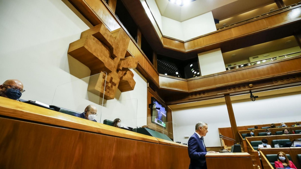 Pleno designación del lehendakari del Gobierno Vasco