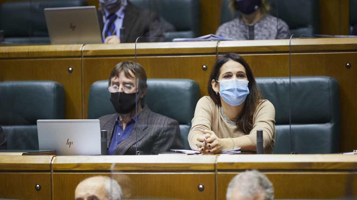 Pleno Ordinario en el Parlamento Vasco (08-10-2020)