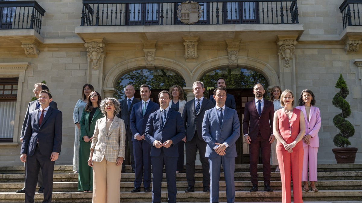 Gobierno Vasco - Toma de posesión XIII Legislatura 