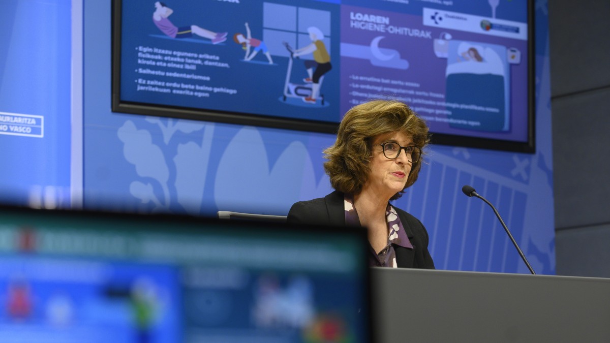 Casi siete de cada diez personas contagiadas de COVID-19 en Euskadi se han recuperado o han recibido el alta