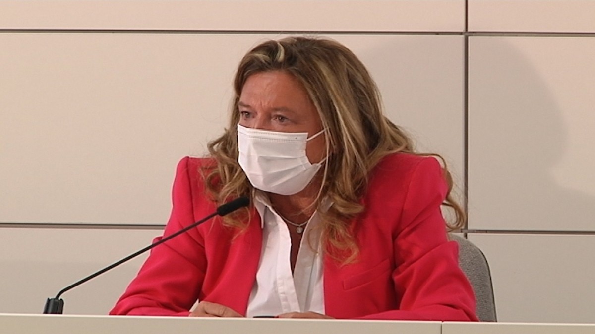 La Consejera de Salud pide a la sociedad vasca seguir actuando con 