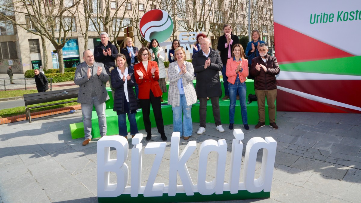 Elixabete Etxanobe asegura que EAJ-PNV tiene “el mejor equipo” para “liderar el presente y proyectar el futuro de Bizkaia”