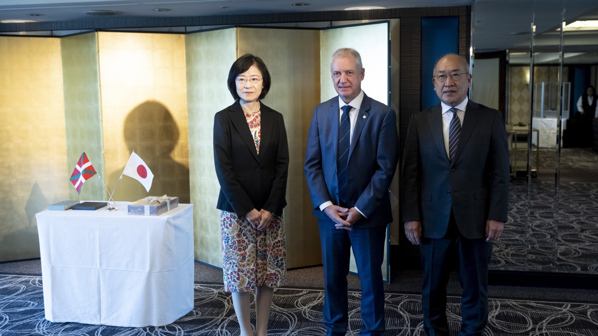El Lehendakari Urkullu ha presentado en Tokyo las políticas públicas impulsadas por el Gobierno Vasco en respuesta al reto demográfico
