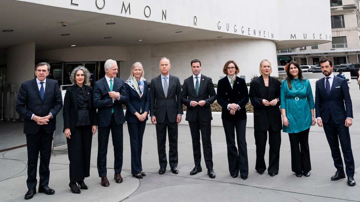 Eusko Jaurlaritzak eta Bizkaiko Foru Aldundiak New Yorkeko Solomon R. Guggenheim Fundazioarekin harremanak indartu dituzte