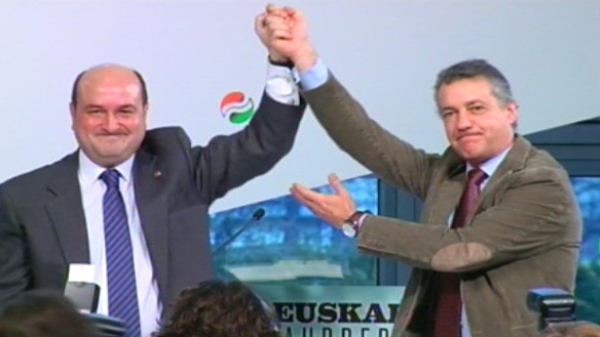 Andoni Ortuzar presidente del EBB de EAJ-PNV 