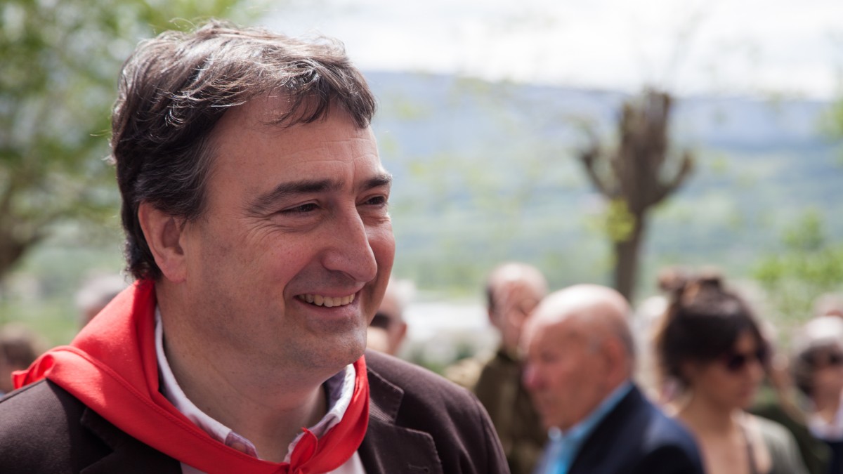 Aitor Esteban en Orduña