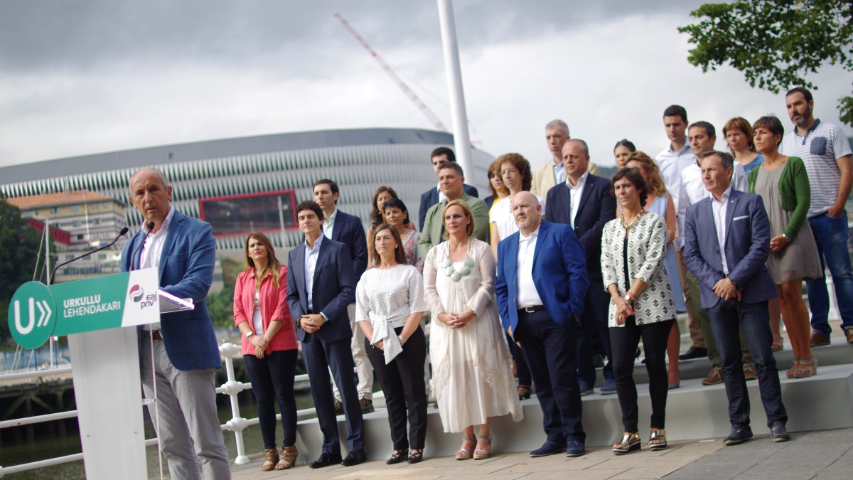 Presentación de la candidatura de Bizkaia