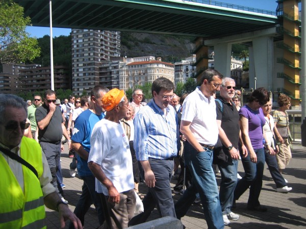 José Luis Bilbao e Iñaki Azkuna. Nagusiak