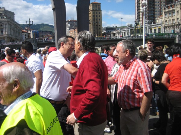 José Luis Bilbao e Iñaki Azkuna. Nagusiak