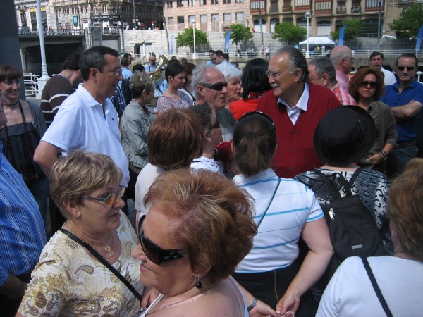 José Luis Bilbao e Iñaki Azkuna. Nagusiak