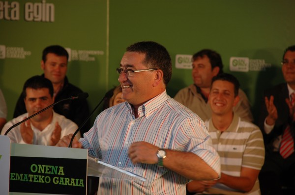 Oskar Martinez alcalde de Ortuella
