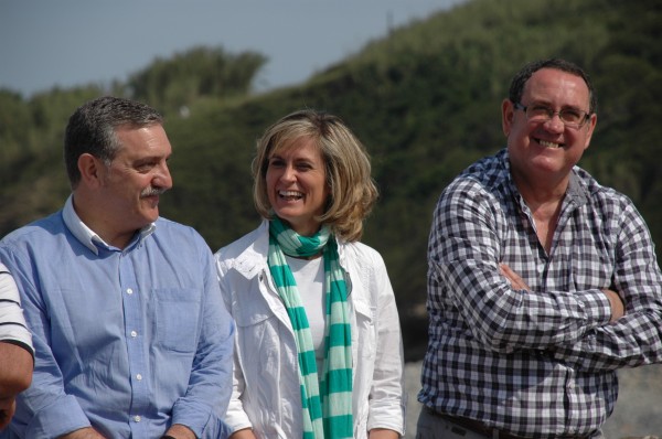 Candidatos de Ezkerralde en la Playa de La Arena