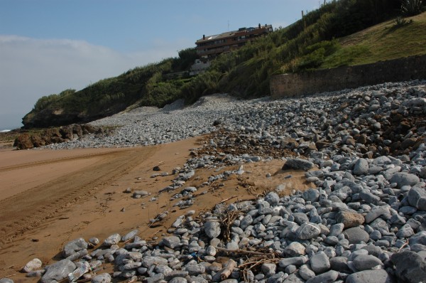 Candidatos de Ezkerraldea en la Playa de La Arena