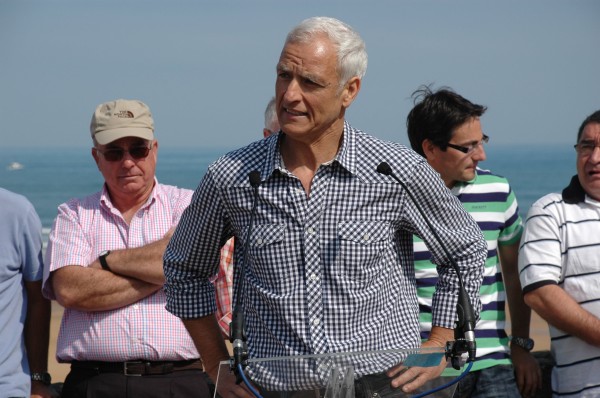 Candidatos de Ezkerralde en la Playa de La Arena