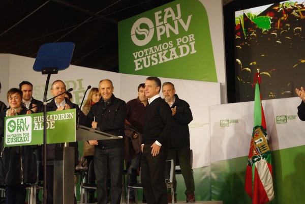 Josu Erkoreka eta Iñigo Urkullu - Getxoko ekitaldian