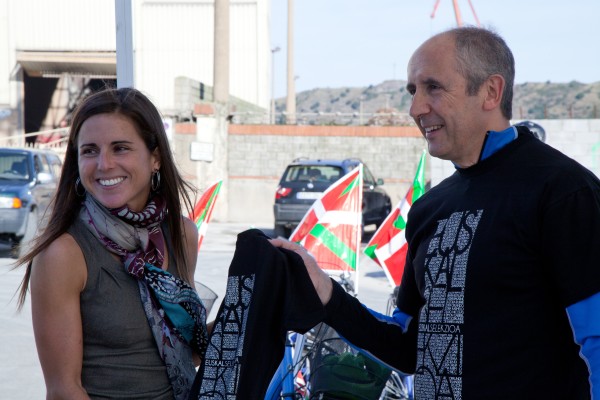 Josu Erkoreka y Virginia Berasategi