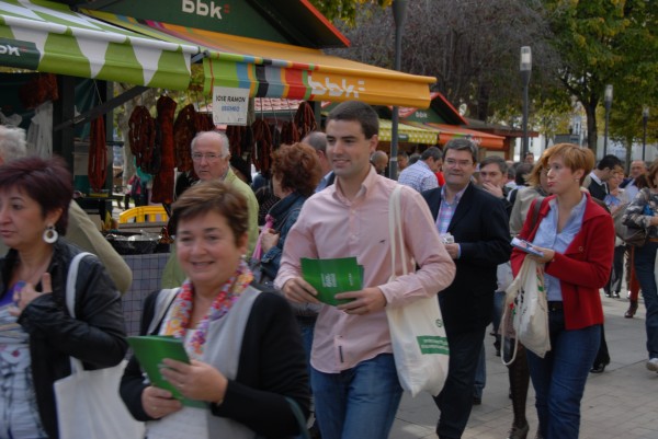 Iñigo Urkullu, Josu Erkoreka y resto candidaturas Congreso y Senado en Bermeo