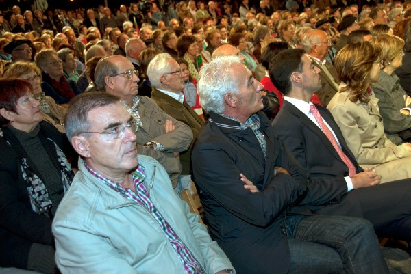 Josu Erkoreka, Iñigo Urkullu y resto de candidaturas en el mitin de Barakaldo