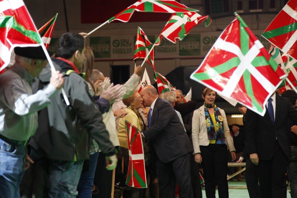 Acto de cierre de campaña en 