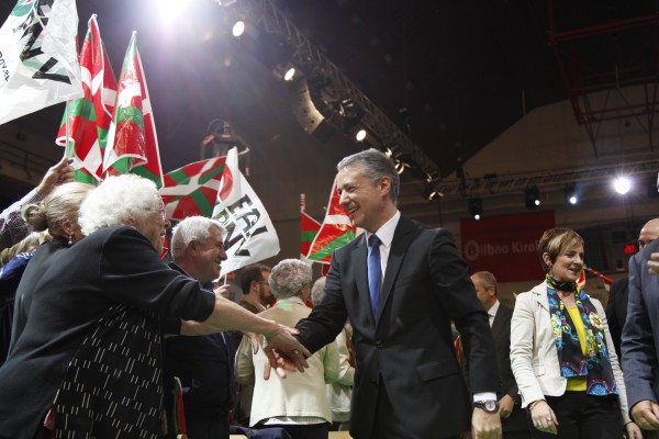 Acto de cierre de campaña en 
