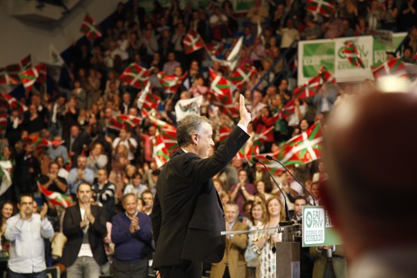 Acto de cierre de campaña en 