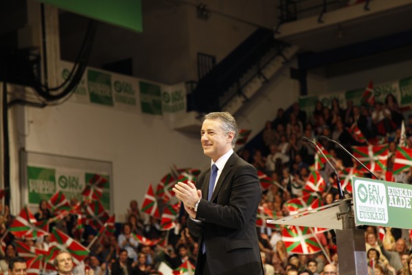Acto de cierre de campaña en 