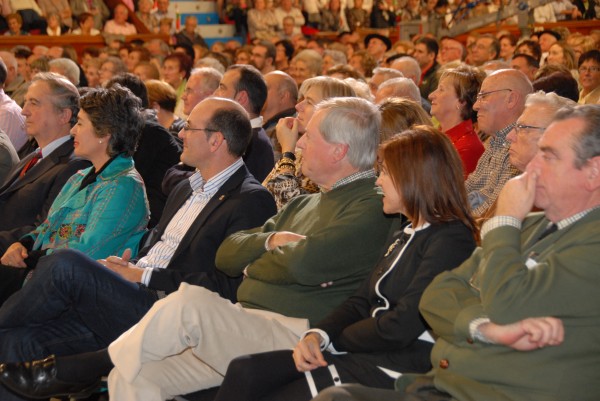 Iñigo Urkullu, Josu Erkoreka, Arantxa Tapia y Emilio Olabarria. Mitin de La Casilla