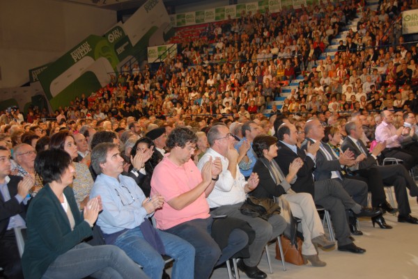 Iñigo Urkullu, Josu Erkoreka, Arantxa Tapia eta Emilio Olabarria. Bilboko 