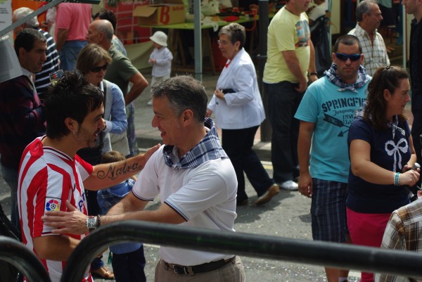 Iñigo Urkullu en Alonsotegi