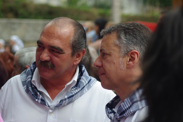 Iñigo Urkullu en Alonsotegi