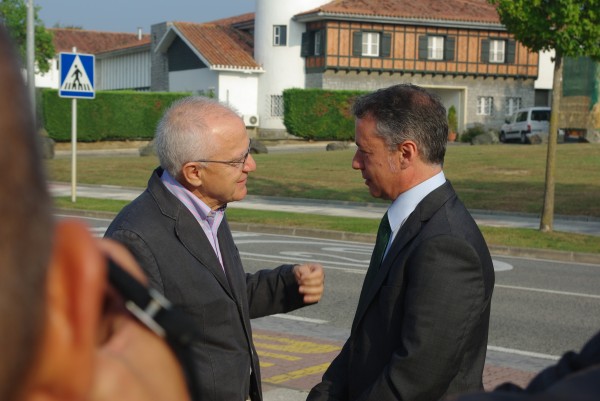 Iñigo Urkullu CIC bioGUNE zentroan, Derion
