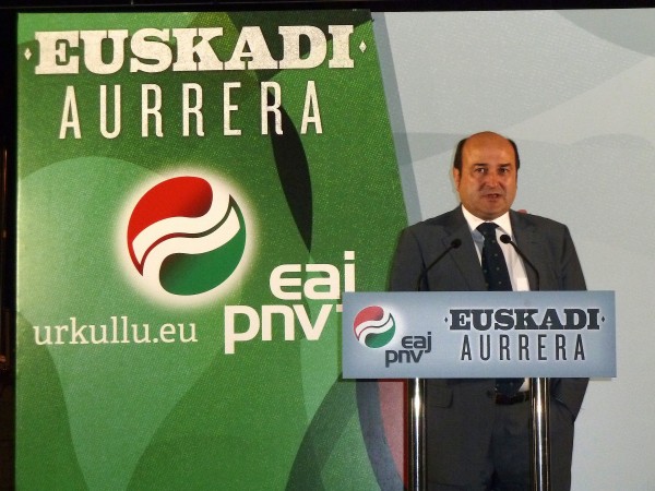 Andoni Ortuzar - Mitin - Santurtzi- Iñigo Urkullu Aurrera