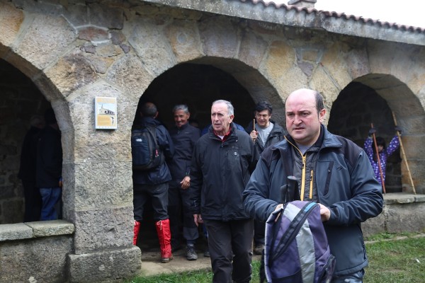 Andoni Ortuzar Aberri Egun bezperan Bizkargin
