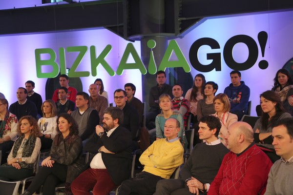 BizkaiaGo! - Alhondiga Bilbao Itxaso Atutxa, Jose Luis Bilbao, Juan Mª Aburto, Andoni Ortuzar