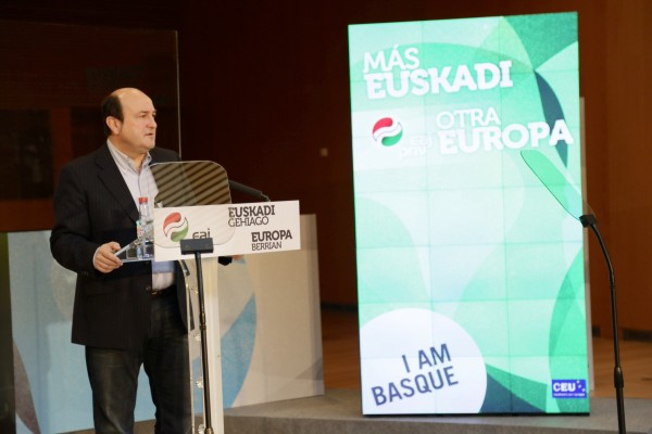 EAJPNV 2014 Europar hauteskunderako hautagaien aurkezpena
