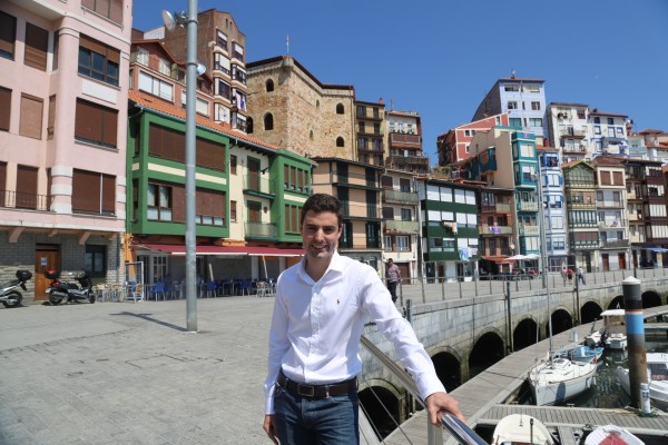 Aritz Abaroa, Bermeoko alkatetzarako hautagaiaren aurkezpena