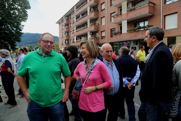 Itxaso Atutxa, Jose Luis Bilbao, Irene Pardo en Gangas de Zalla