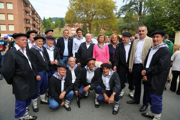 Itxaso Atutxa, Jose Luis Bilbao, Irene Pardo en Gangas de Zalla