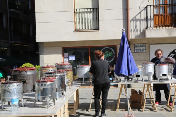 Ortuzar y Atutxa acompañan a los candidatos municipales de Enkarterri en Putxeras