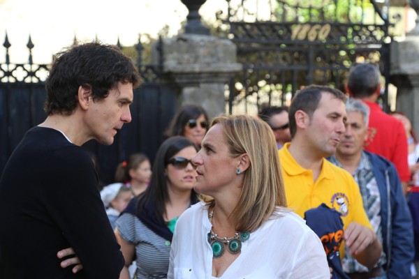 Ortuzar y Atutxa acompañan a los candidatos municipales de Enkarterri en Putxeras