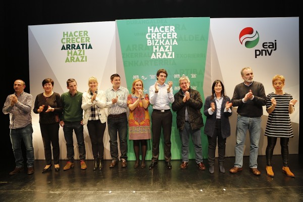 Presentación de candidatos de Arratia